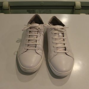 Reaction Kenneth Cole White Leather Sneakers JOEY